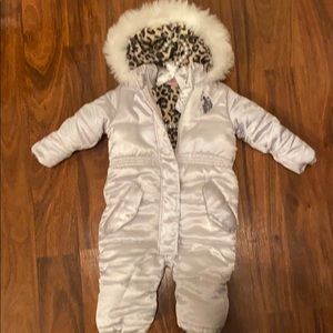 Polo baby girl 12m snowsuit